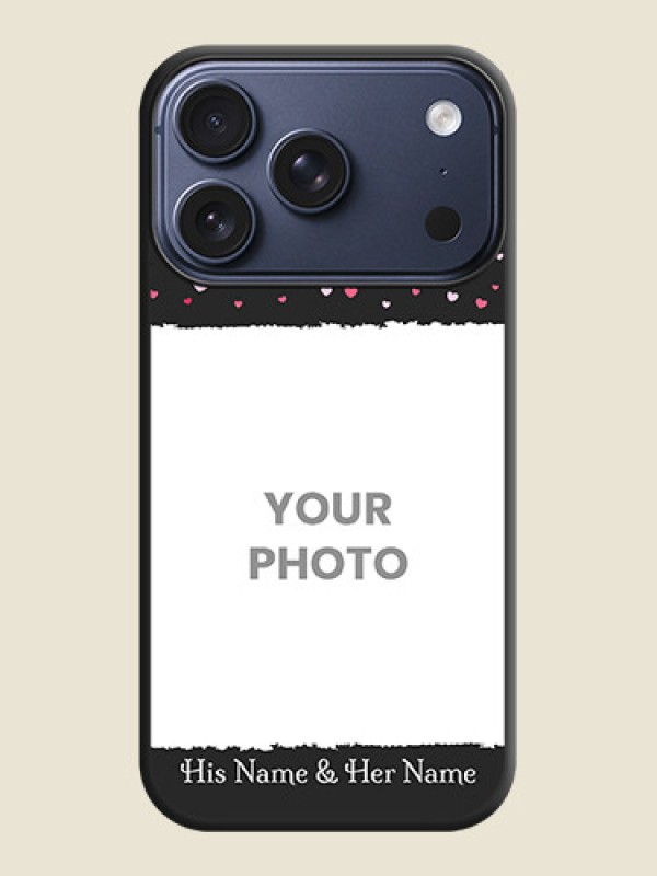 Custom Fall in Love with Your Partner on Photo On Space Black Custom Soft Matte Mobile Back Cover - Apple iPhone 17 Pro - alternate view