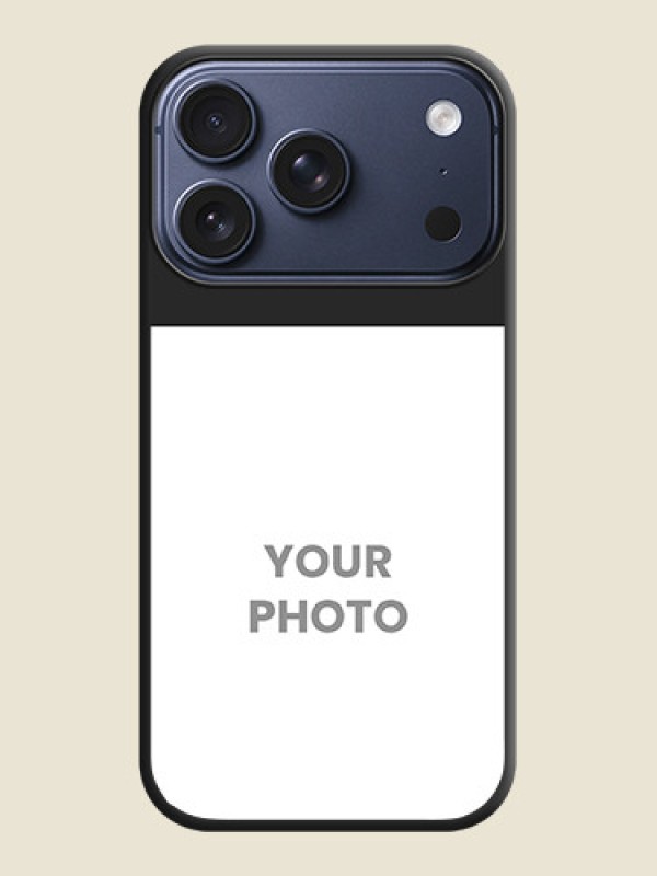 Custom Image Upload With Space Black Color On Custom Soft Matte Mobile Back Cover - Apple iPhone 17 Pro - alternate view