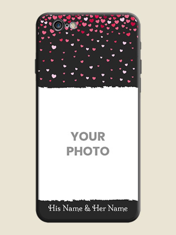 Custom Fall in Love with Your Partner  - Photo on Space Black Soft Matte Phone Cover - iPhone 6S Plus - alternate view