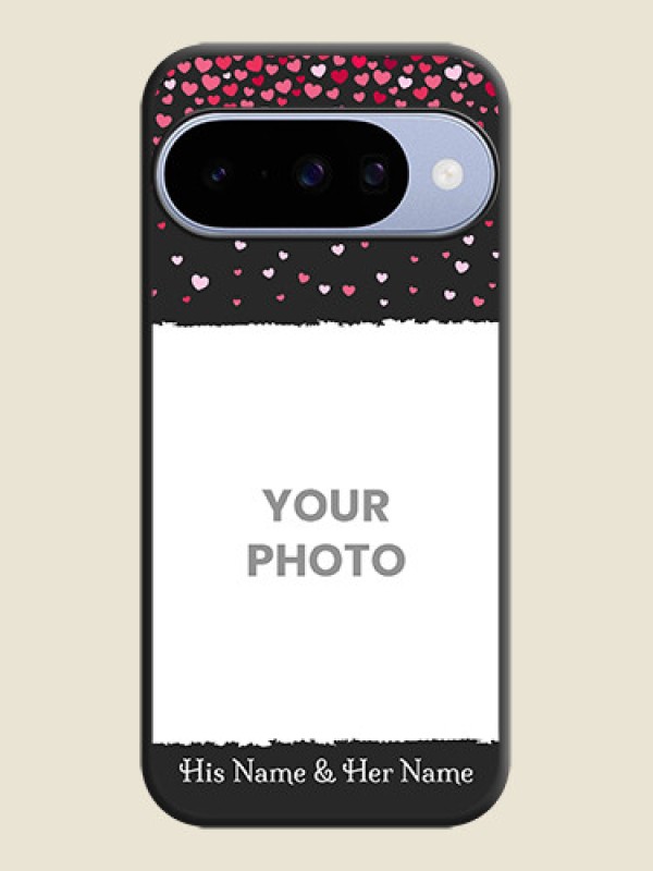 Custom Fall in Love with Your Partner on Photo On Space Black Custom Soft Matte Mobile Back Cover - Google Pixel 10 5G - alternate view