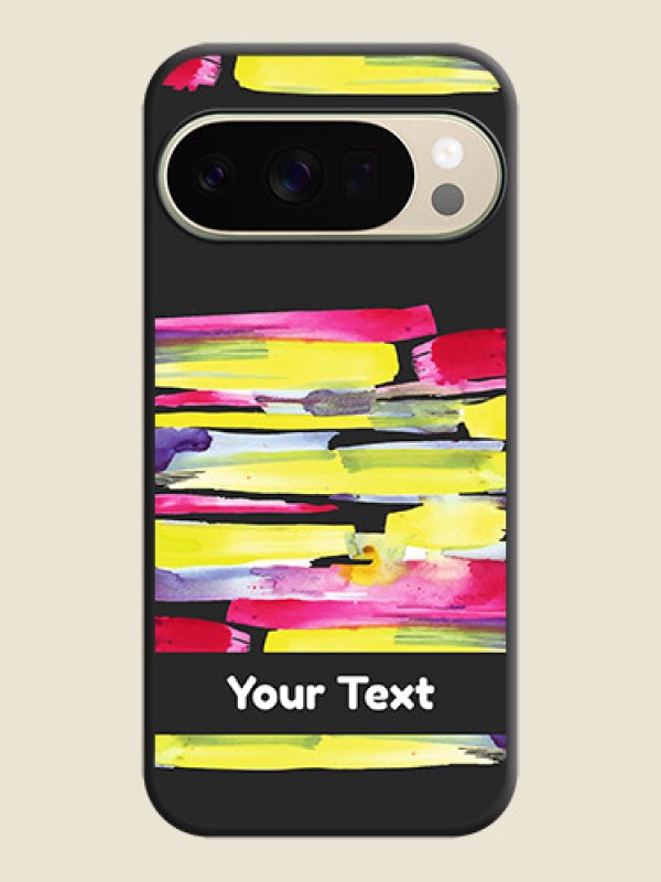 Custom Brush Coloured On Space Black Custom Soft Matte Mobile Back Cover - Google Pixel 10 Pro 5G - alternate view