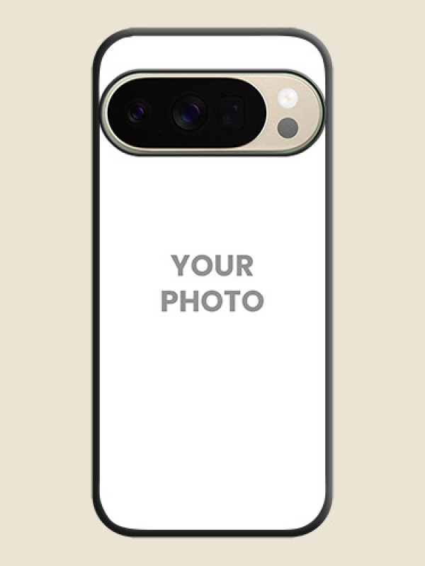 Custom Full Single Pic Upload On Space Black Custom Soft Matte Mobile Back Cover - Google Pixel 10 Pro 5G - alternate view