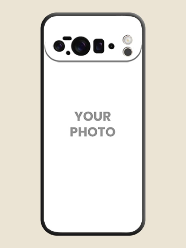 Custom Full Single Pic Upload On Space Black Custom Soft Matte Mobile Back Cover - Google Pixel 10 Pro XL 5G - alternate view
