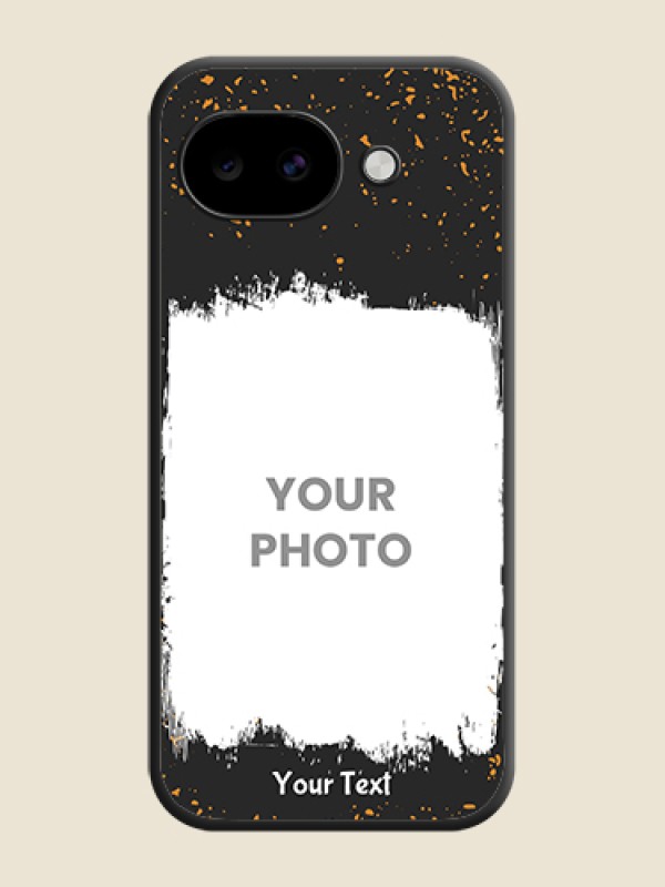 Custom Spray Free Design on Photo On Space Black Custom Soft Matte Mobile Back Cover - Google Pixel 10A 5G - alternate view