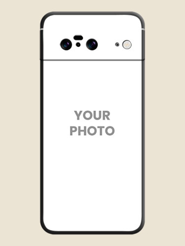 Custom Full Single Pic Upload On Space Black Custom Soft Matte Mobile Back Cover - Pixel 8 5G - alternate view