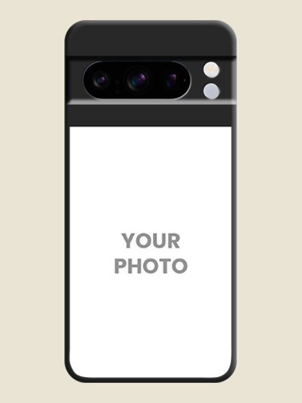 Custom Image Upload With Space Black Color On Custom Soft Matte Mobile Back Cover - Google Pixel 8 Pro 5G - alternate view