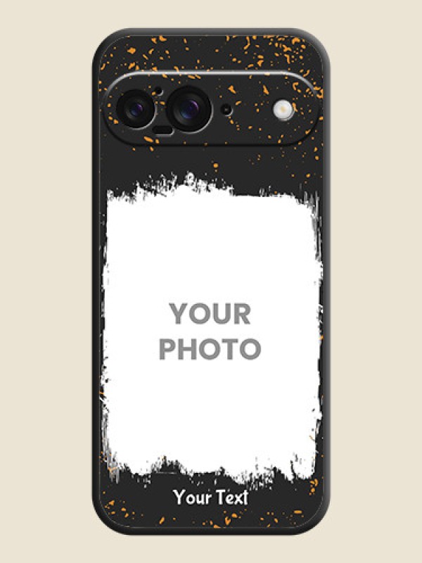 Custom Spray Free Design on Photo On Space Black Custom Soft Matte Mobile Back Cover - Google Pixel 9 5G - alternate view