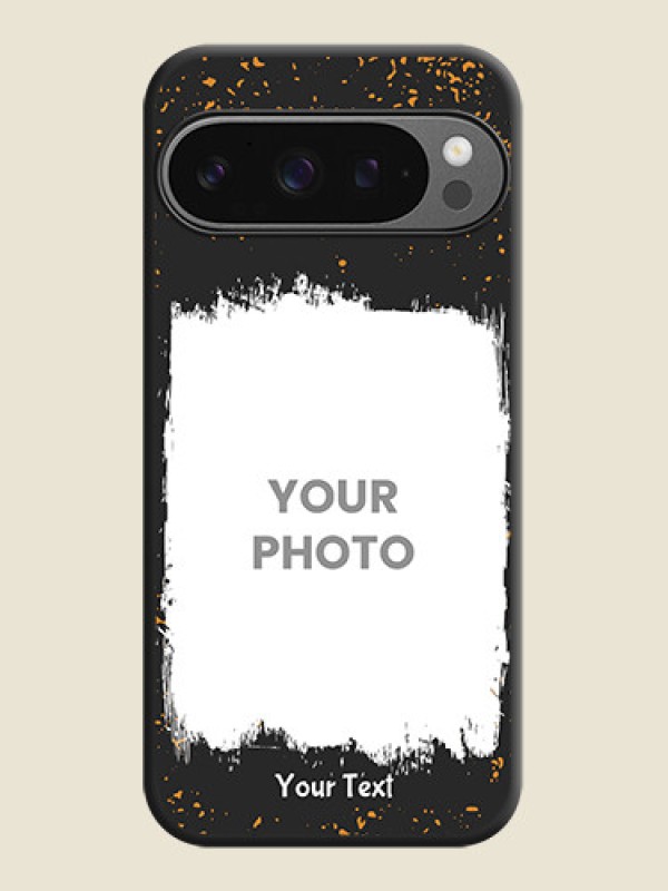 Custom Spray Free Design on Photo On Space Black Custom Soft Matte Mobile Back Cover - Google Pixel 9 Pro 5G - alternate view