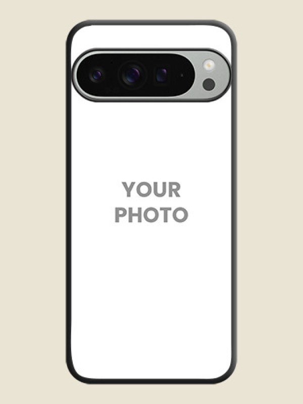 Custom Full Single Pic Upload On Space Black Custom Soft Matte Mobile Back Cover - Pixel 9 Pro Xl - alternate view