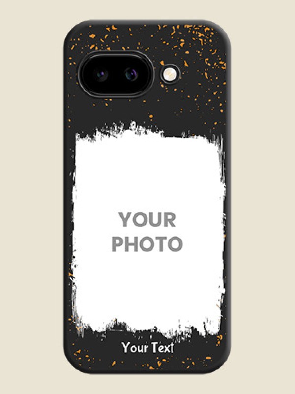 Custom Spray Free Design on Photo On Space Black Custom Soft Matte Mobile Back Cover - Google Pixel 9A 5G - alternate view
