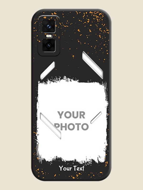 Custom Spray Free Design on Photo On Space Black Custom Soft Matte Mobile Back Cover - Infinix GT 30 Pro 5G - alternate view
