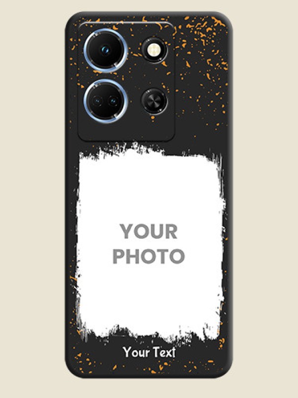 Custom Spray Free Design - Photo on Space Black Soft Matte Phone Cover - Infinix Note 30 5G - alternate view