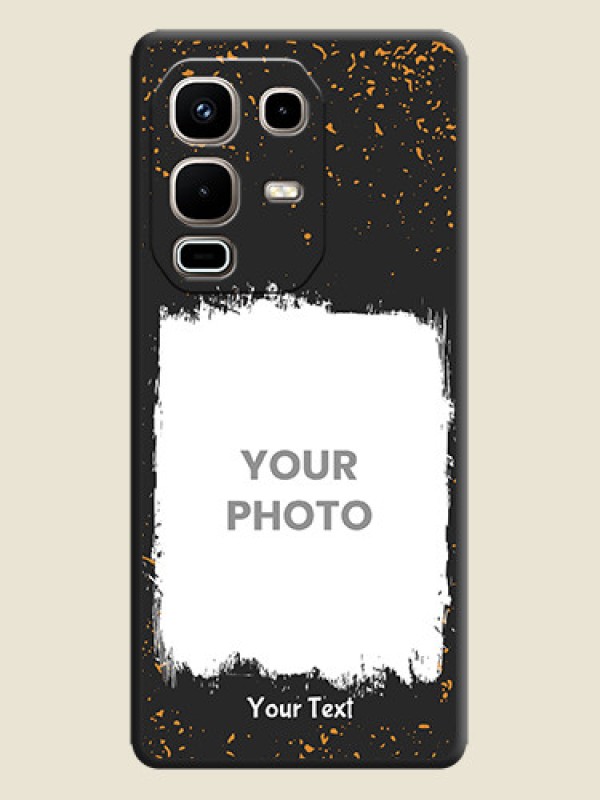 Custom Spray Free Design on Photo On Space Black Custom Soft Matte Mobile Back Cover - Infinix Note 50s 5G - alternate view