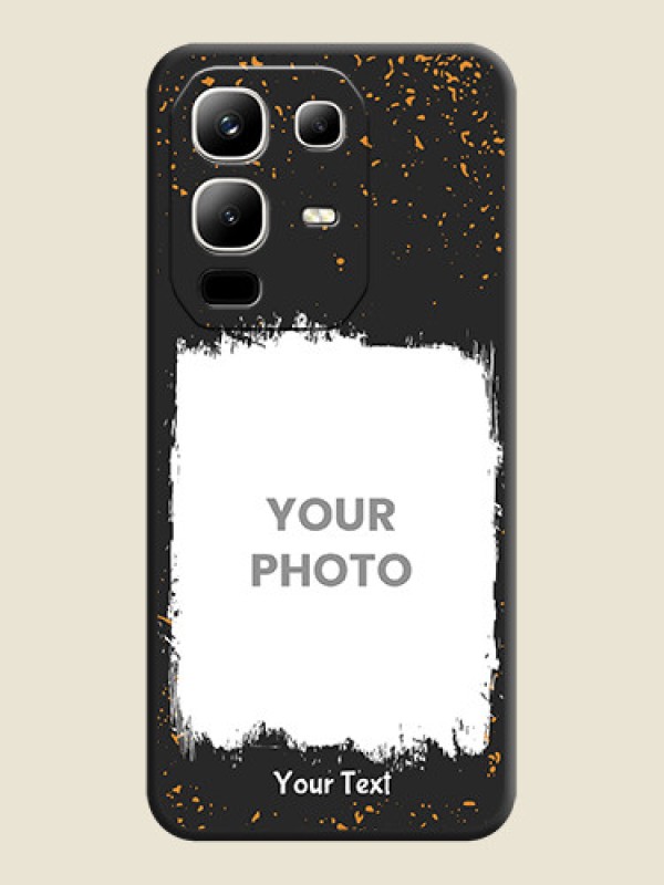 Custom Spray Free Design on Photo On Space Black Custom Soft Matte Mobile Back Cover - Infinix Note 50x 5G - alternate view
