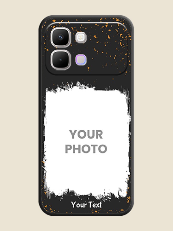 Custom Spray Free Design on Photo On Space Black Custom Soft Matte Mobile Back Cover - Infinix Note Edge 5G - alternate view