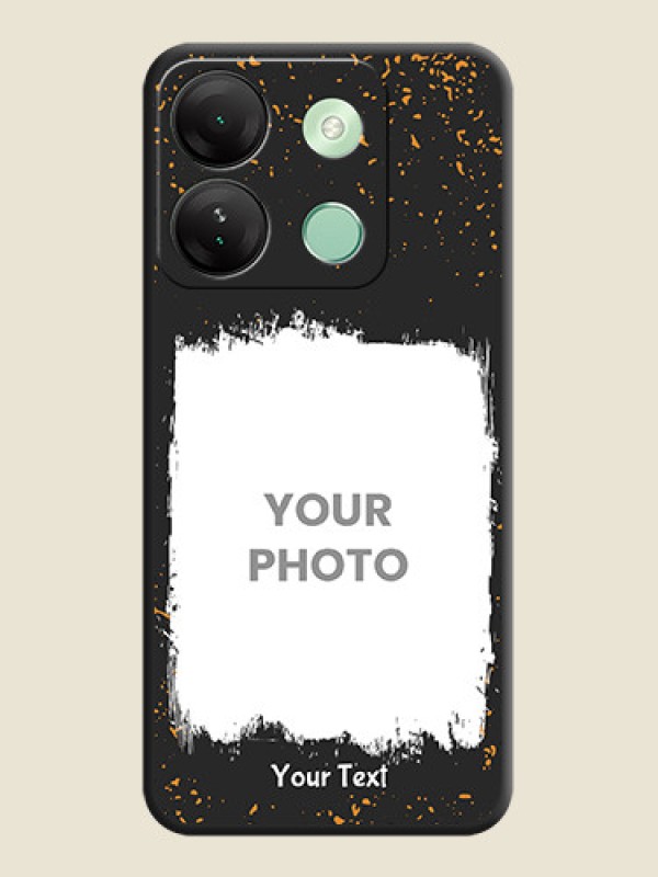 Custom Spray Free Design - Photo on Space Black Soft Matte Phone Cover - Infinix Smart 7 Hd - alternate view