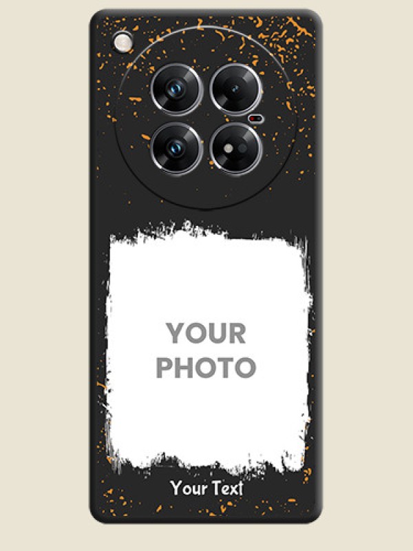 Custom Spray Free Design on Photo On Space Black Custom Soft Matte Mobile Back Cover - Infinix Zero 40 5G - alternate view