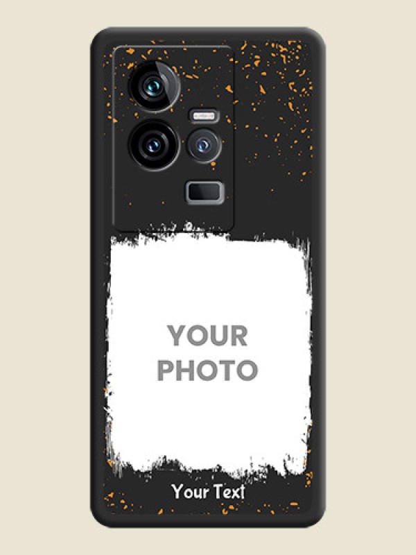 Custom Spray Free Design on Photo on Space Black Soft Matte Phone Cover - iQOO 11 5G - alternate view