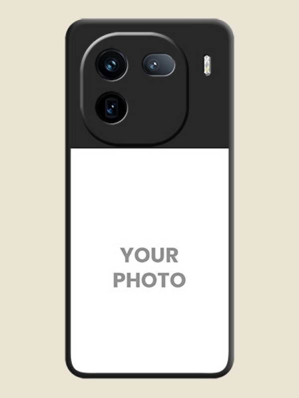 Custom Image Upload With Space Black Color On Custom Soft Matte Mobile Back Cover - Iqoo 12 5G - alternate view