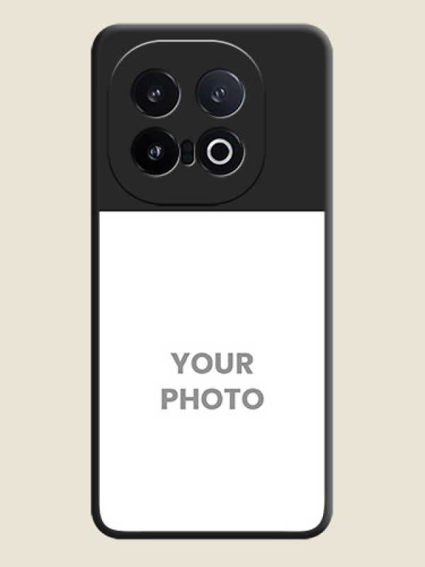 Custom Image Upload With Space Black Color On Custom Soft Matte Mobile Back Cover - Iqoo 13 5G - alternate view