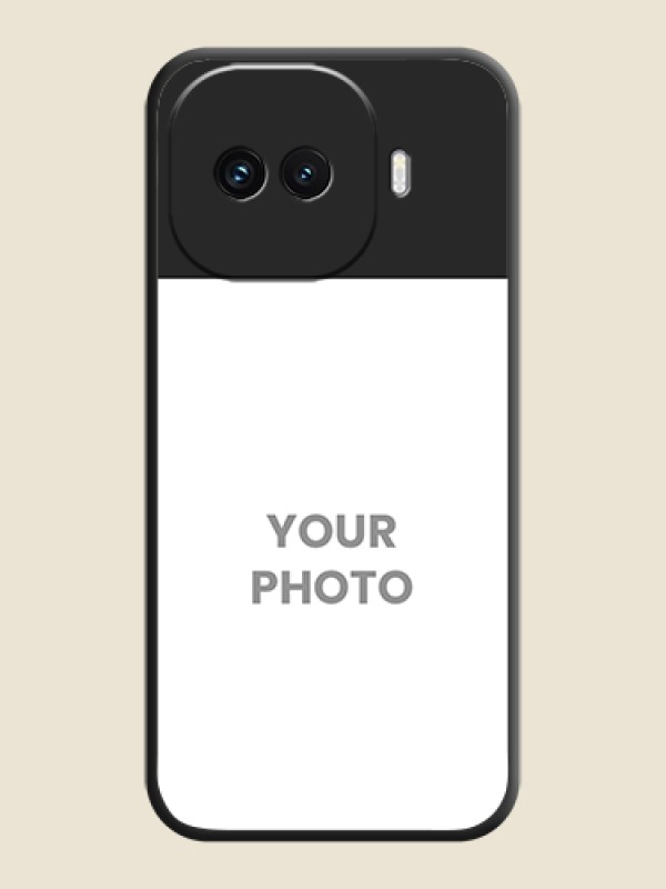 Custom Image Upload With Space Black Color On Custom Soft Matte Mobile Back Cover - iQOO 15R 5G - alternate view