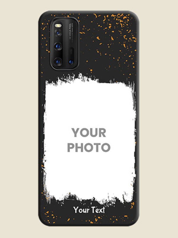 Custom Spray Free Design on Photo on Space Black Soft Matte Phone Cover - iQOO 3 5G - alternate view