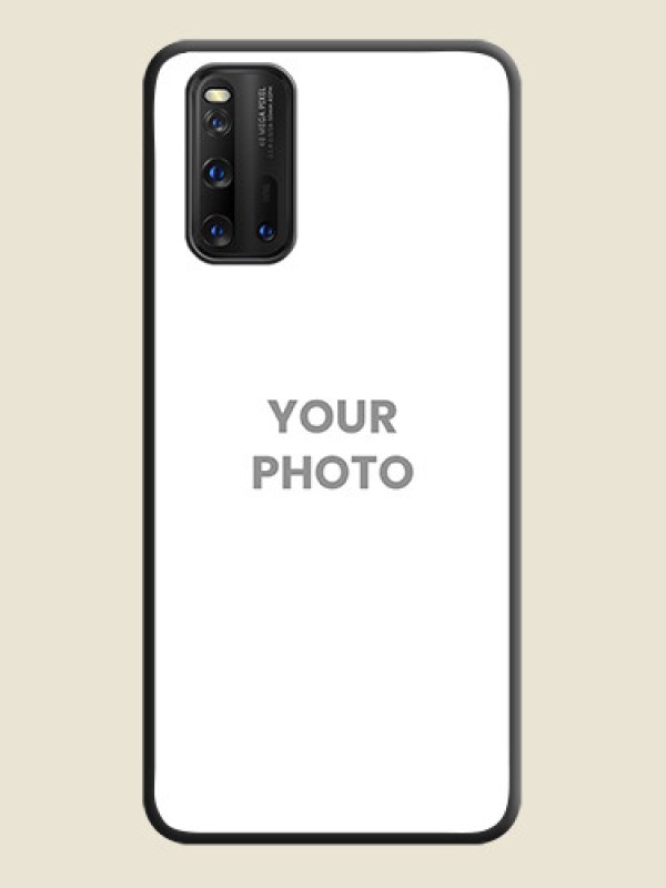 Custom Full Single Pic Upload On Space Black Personalized Soft Matte Phone Covers -Iqoo 3 5G - alternate view