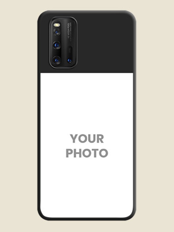 Custom Image Upload With Space Black Color On Custom Soft Matte Mobile Back Cover - Iqoo 3 5G - alternate view