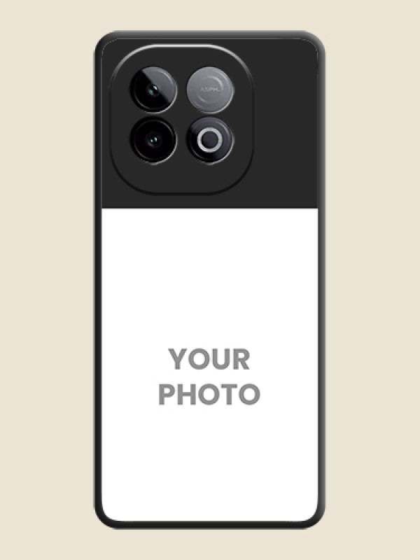 Custom Image Upload With Space Black Color On Custom Soft Matte Mobile Back Cover - iQOO Neo 10 5G - alternate view