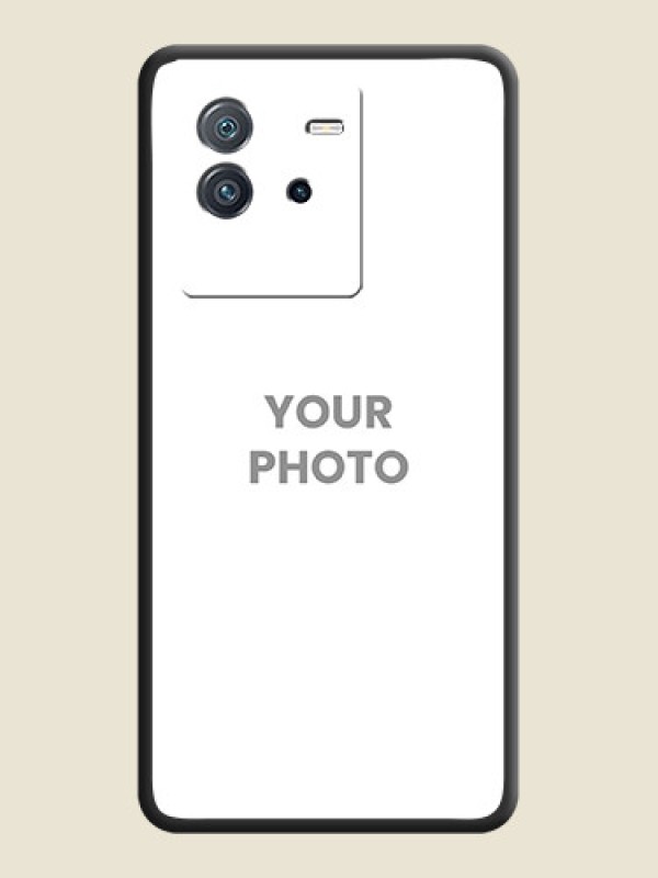 Custom Full Single Pic Upload On Space Black Personalized Soft Matte Phone Covers -Iqoo Neo 6 5G - alternate view
