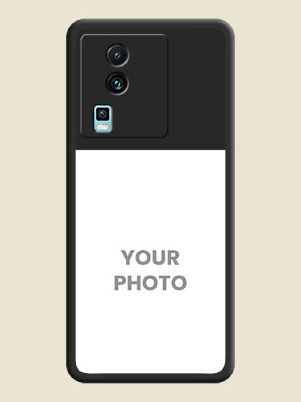 Custom Image Upload With Space Black Color On Custom Soft Matte Mobile Back Cover - Iqoo Neo 7 Pro 5G - alternate view