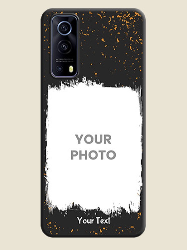 Custom Spray Free Design on Photo on Space Black Soft Matte Phone Cover - iQOO Z3 5G - alternate view