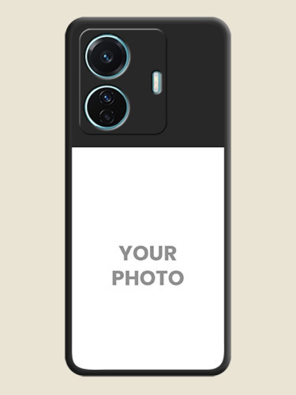 Custom Image Upload With Space Black Color On Custom Soft Matte Mobile Back Cover - Iqoo Z6 Pro 5G - alternate view