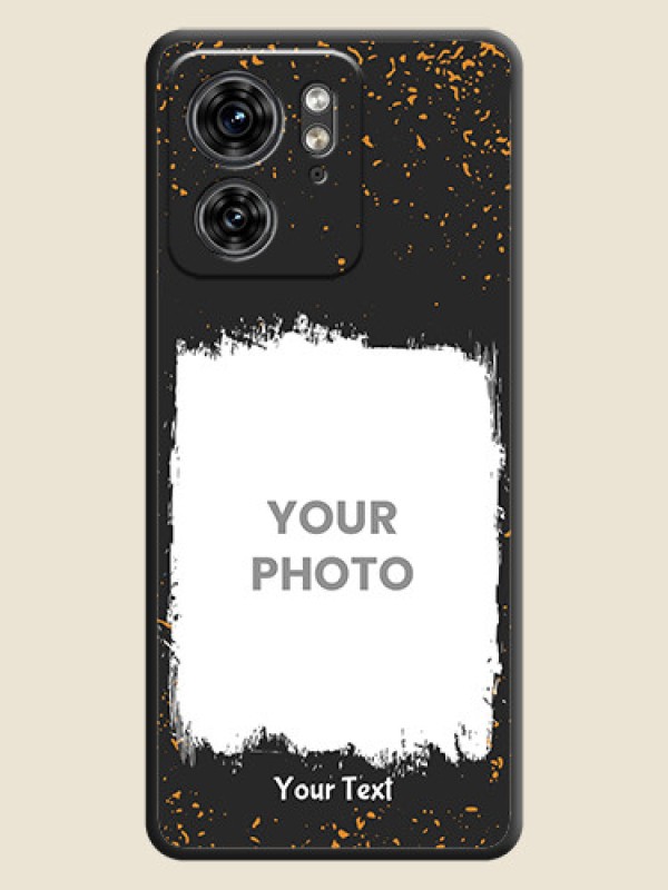 Custom Spray Free Design - Photo on Space Black Soft Matte Phone Cover - Edge 40 - alternate view