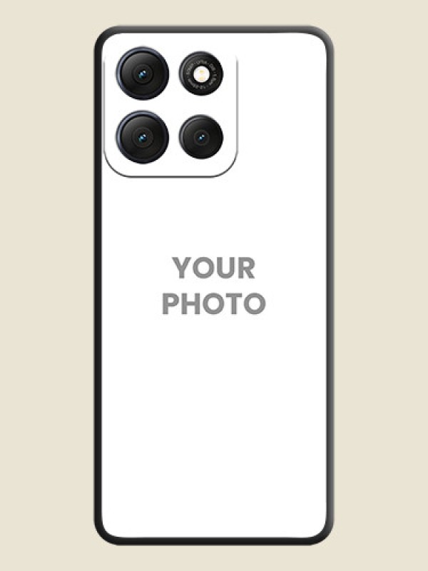 Custom Full Single Pic Upload On Space Black Custom Soft Matte Mobile Back Cover - Motorola G86 Power 5G - alternate view