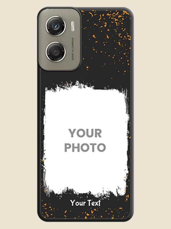 Custom Spray Free Design on Photo On Space Black Custom Soft Matte Mobile Back Cover - Motorola Moto G06 Power - alternate view