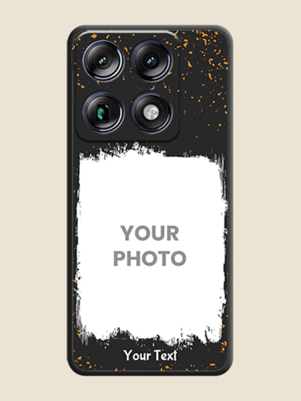 Custom Spray Free Design on Photo On Space Black Custom Soft Matte Mobile Back Cover - Motorola Signature 5G - alternate view