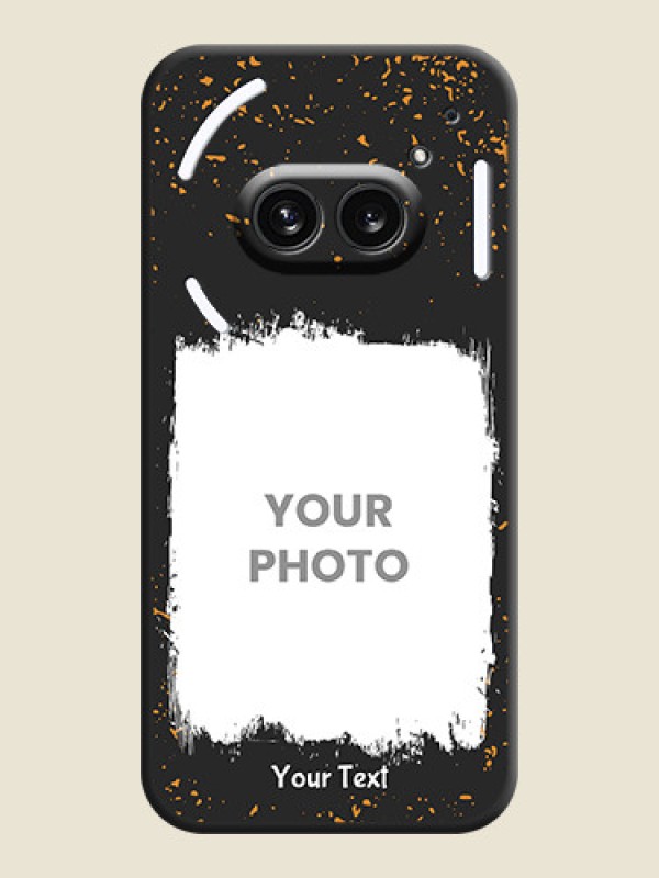 Custom Spray Free Design - Photo on Space Black Soft Matte Phone Cover - Nothing Phone 2A 5G - alternate view