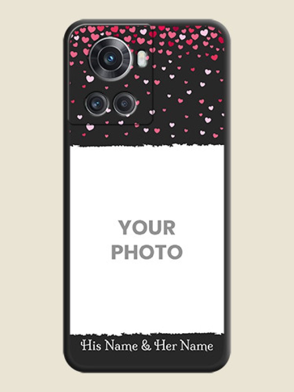 Custom Fall in Love with Your Partner  on Photo on Space Black Soft Matte Phone Cover - OnePlus 10R 5G - alternate view