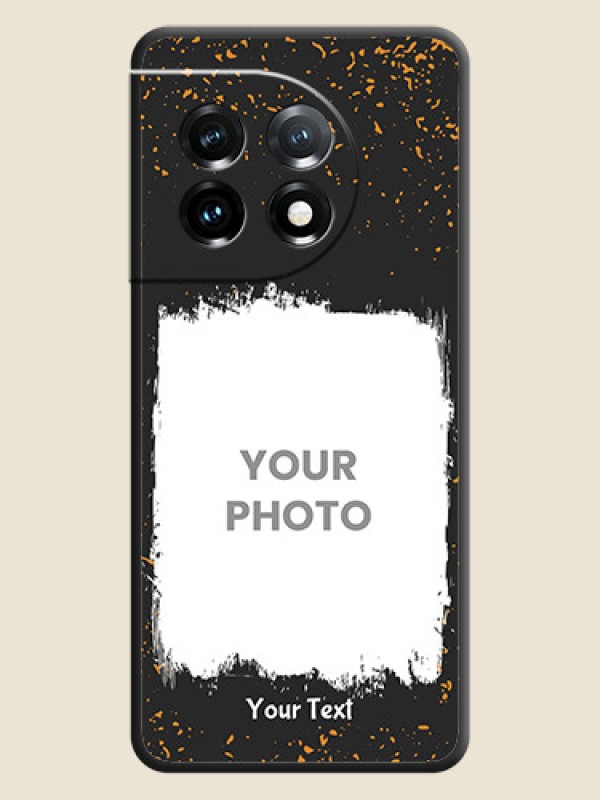 Custom Spray Free Design on Photo on Space Black Soft Matte Phone Cover - OnePlus 11 5G - alternate view