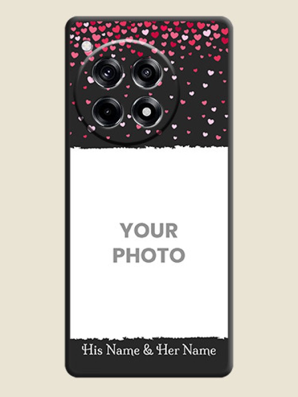 Custom Fall in Love with Your Partner - Photo on Space Black Soft Matte Phone Cover - OnePlus 12R 5G - alternate view