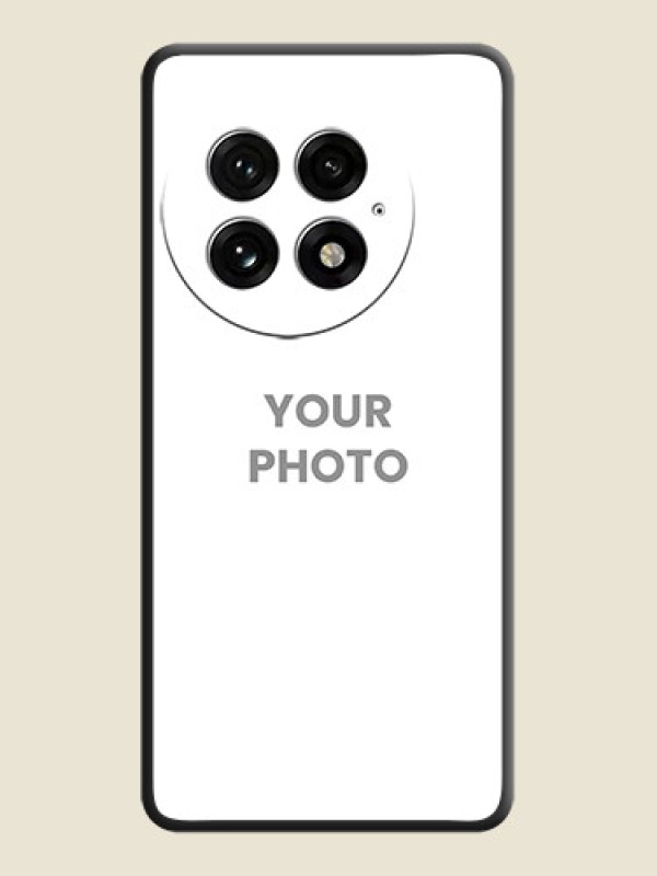 Custom Full Single Pic Upload On Space Black Custom Soft Matte Mobile Back Cover - OnePlus 13 5G - alternate view