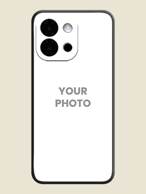 Custom Full Single Pic Upload On Space Black Custom Soft Matte Mobile Back Cover - OnePlus 13s 5G - alternate view