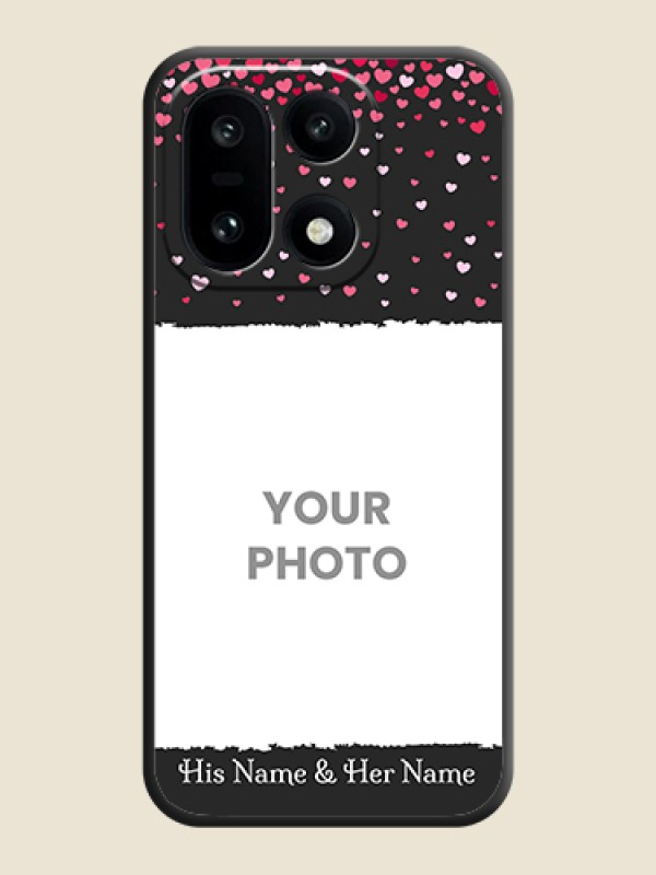 Custom Fall in Love with Your Partner on Photo On Space Black Custom Soft Matte Mobile Back Cover - OnePlus 15 5G - alternate view