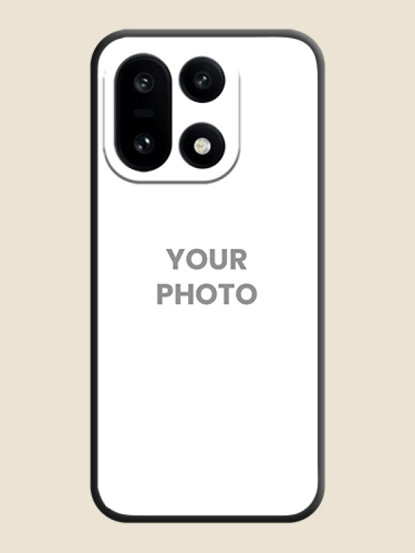 Custom Full Single Pic Upload On Space Black Custom Soft Matte Mobile Back Cover - OnePlus 15 5G - alternate view