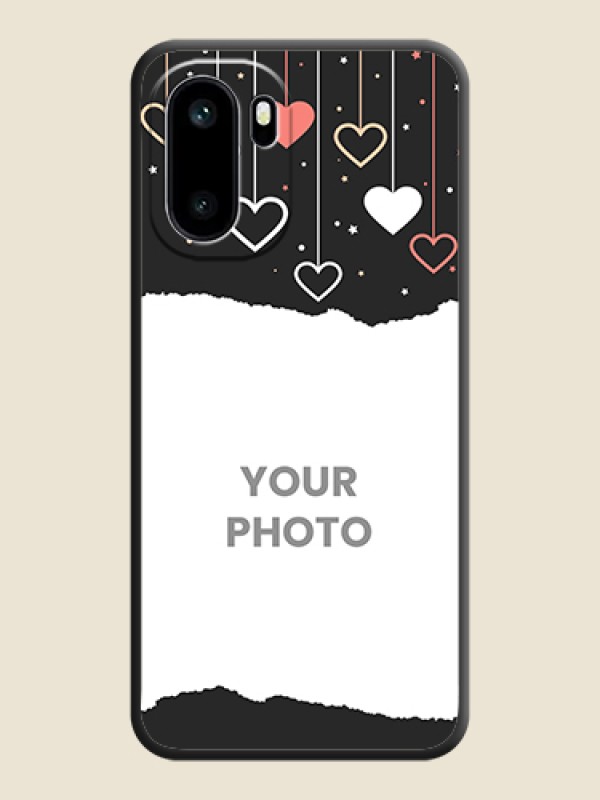 Custom Love Hangings with Splash Wave Picture On Space Black Custom Soft Matte Mobile Back Cover - OnePlus 15R 5G - alternate view