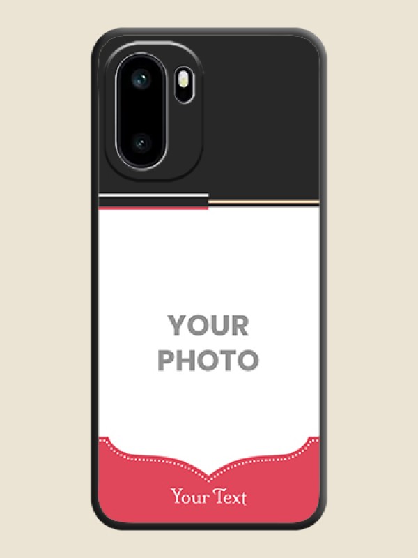 Custom Classic Plain Design with Name On Space Black Custom Soft Matte Mobile Back Cover - OnePlus 15R 5G - alternate view