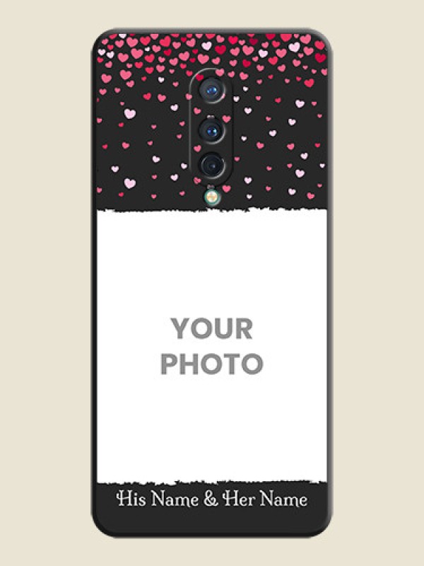 Custom Fall in Love with Your Partner  - Photo on Space Black Soft Matte Phone Cover - OnePlus 8 - alternate view