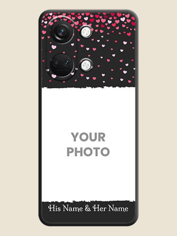 Custom Fall in Love with Your Partner - Photo on Space Black Soft Matte Phone Cover - OnePlus Nord 3 5G - alternate view