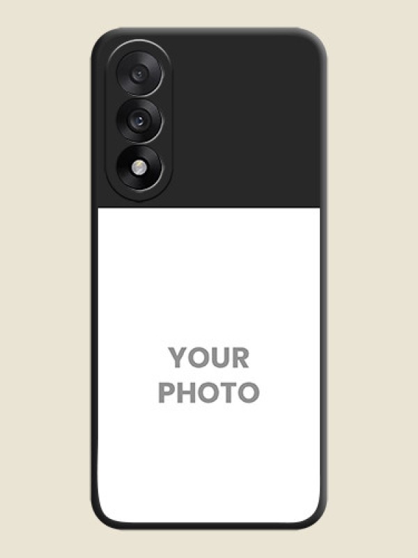 Custom Image Upload With Space Black Color On Custom Soft Matte Mobile Back Cover - OnePlus Nord 5 5G - alternate view